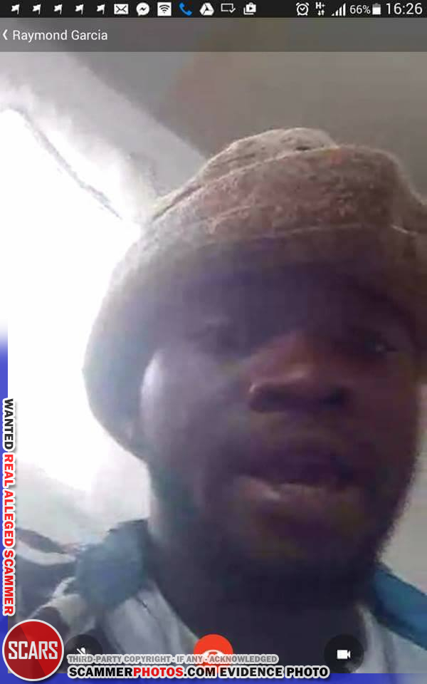 Real Male/Men African Scammer Faces