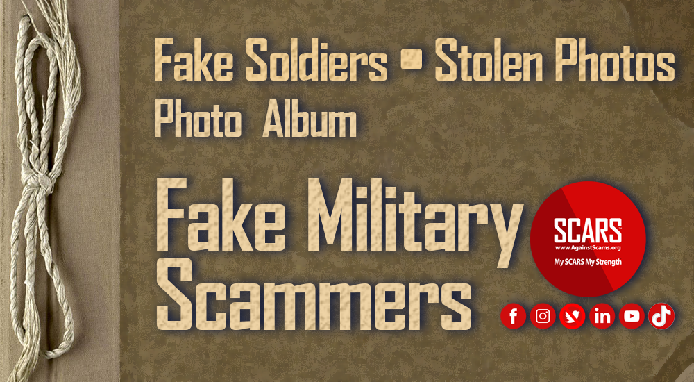 Stolen Photos Of Men & Women Soldiers/Military - February 2022