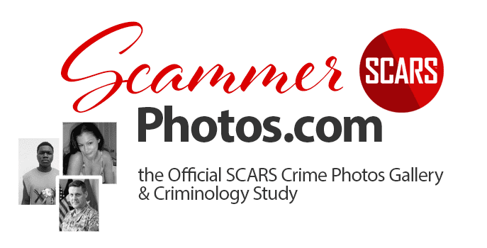 Scammer Photos – Stolen Photos Used By Scammers & Real Scammer Faces Logo