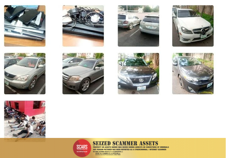 Seized & Recovered Scammer Assets