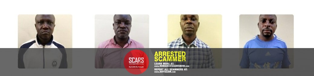 Arrested or Convicted Scammer