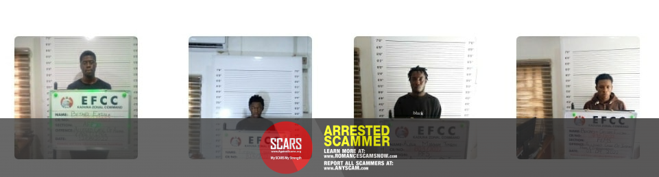 Arrested African Scammer Faces