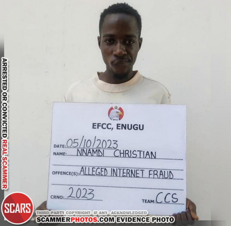 Photos Of Arrested Scammers From Africa - November 2023