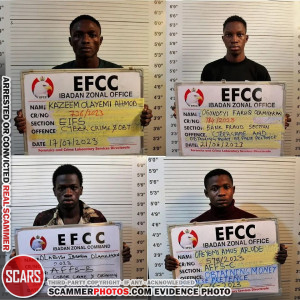 Photos Of Arrested Scammers From Africa - March 2024