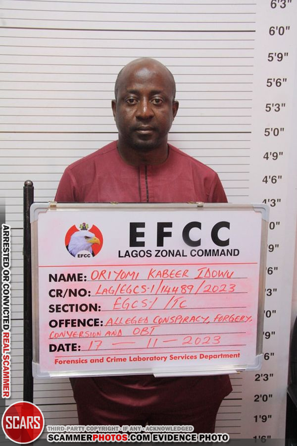 Photos Of Arrested Scammers From Africa - January 2024