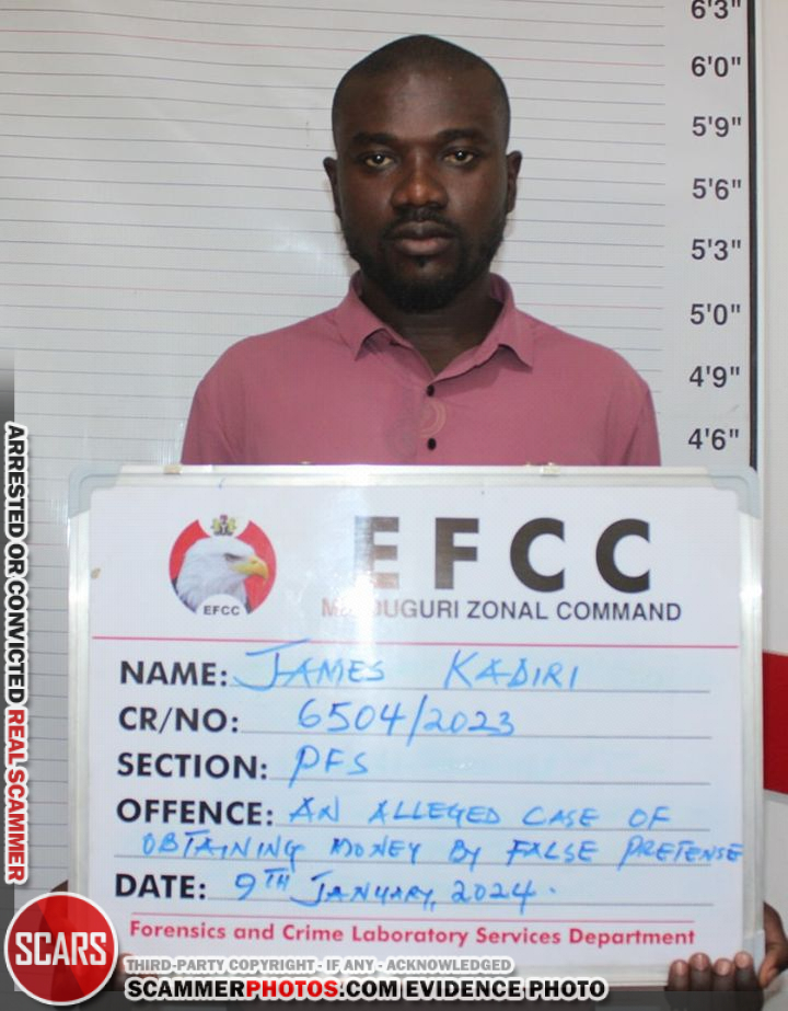 Photos Of Arrested Scammers From Africa - January 2024