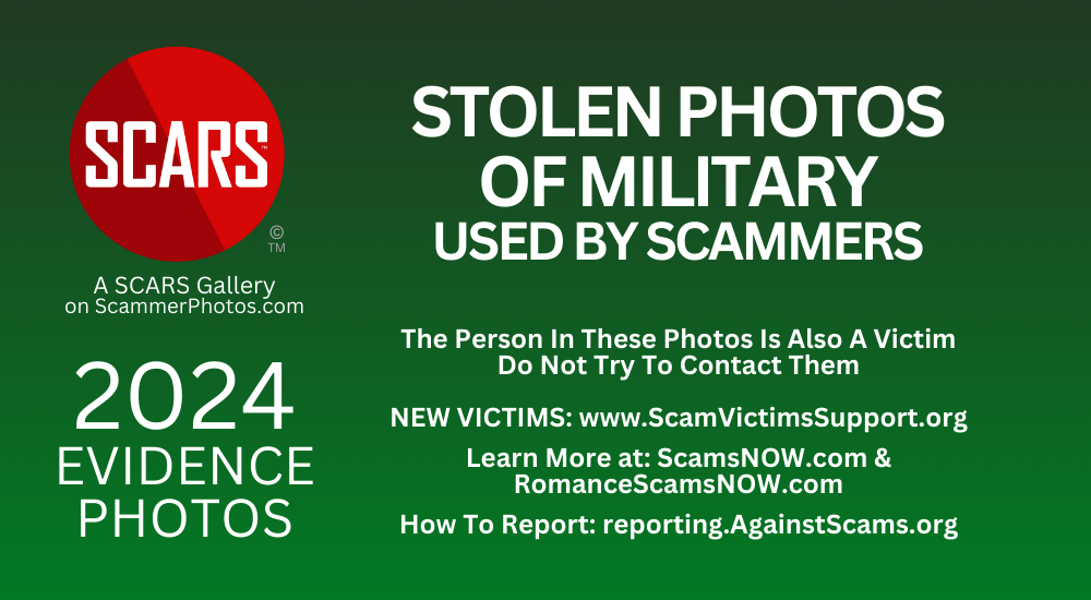 Stolen Photos Of Men/Males Used By Scammers/Fraudsters - September 2021