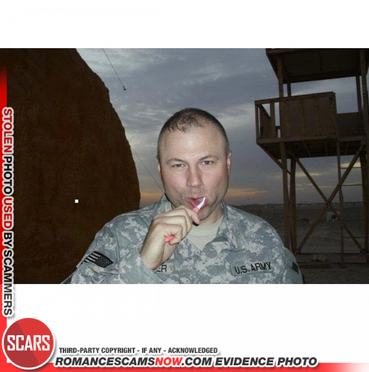 Stolen Photos Of Military/Soldiers 2023 - AnyScam.com Edition - Part 1